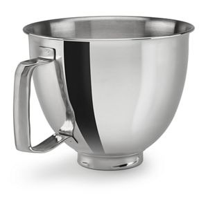 3.5 Quart Polished Stainless Steel Bowl with Handle